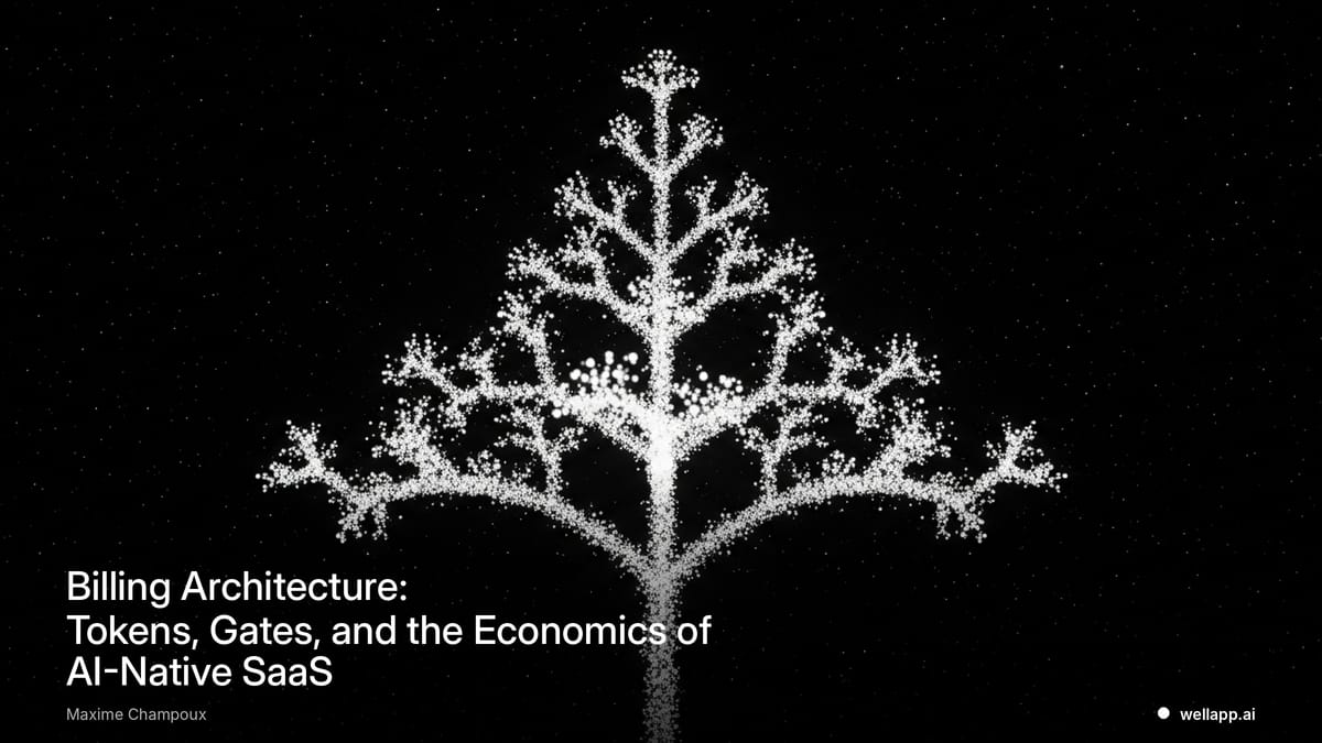 Billing Architecture: Tokens, Gates, and the Economics of AI-Native SaaS