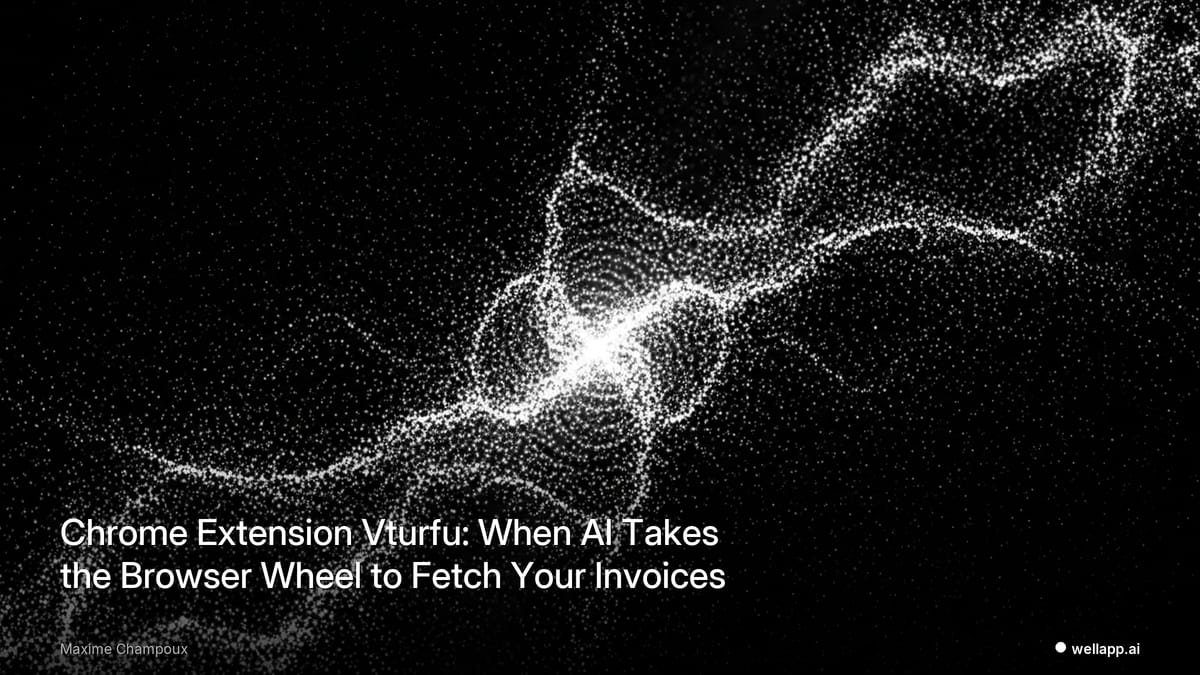 Chrome Extension Vturfu: When AI Takes the Browser Wheel to Fetch Your Invoices