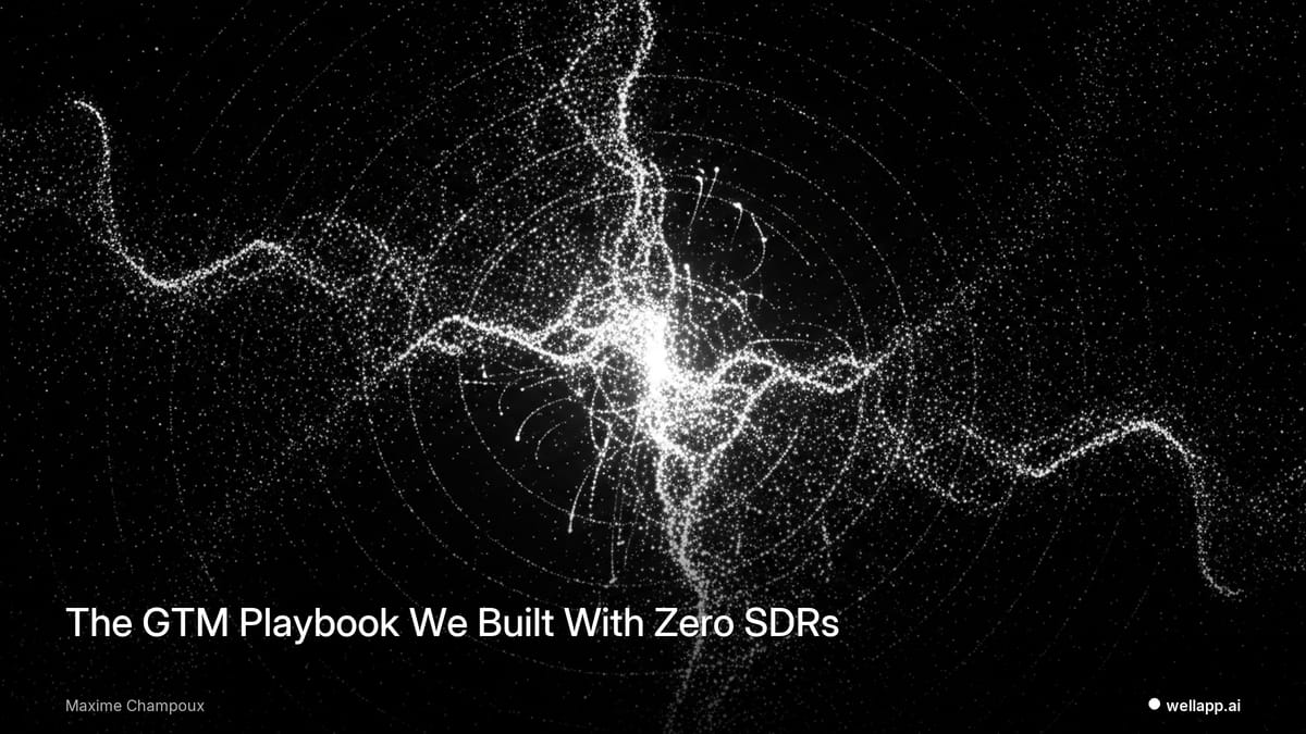 The GTM Playbook We Built With Zero SDRs