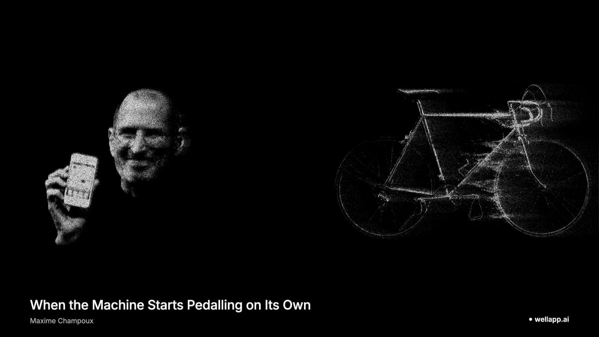 When the Machine Starts Pedalling on Its Own