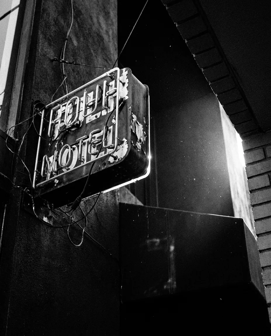 Enseigne lumineuse du Strip, texte illisible, Los Angeles, Mer 30 sept. 2026